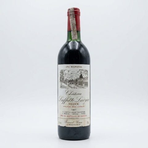 Château Laffitte Laujac Médoc Cru Bourgeois 1987 – bottle