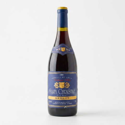 Merlot Santa Christina 1998 – bottle