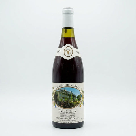 Château de Nervers Brouilly Georges Dubœuf 1987 – bottle