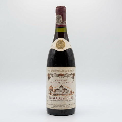 Mercurey 1er Cru Château Philippe-le-Hardi 1990 – bottle