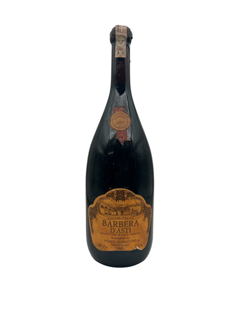 Barbera d'Asti 1985 from Poderi Scanavino 3 l Magnum – bottle