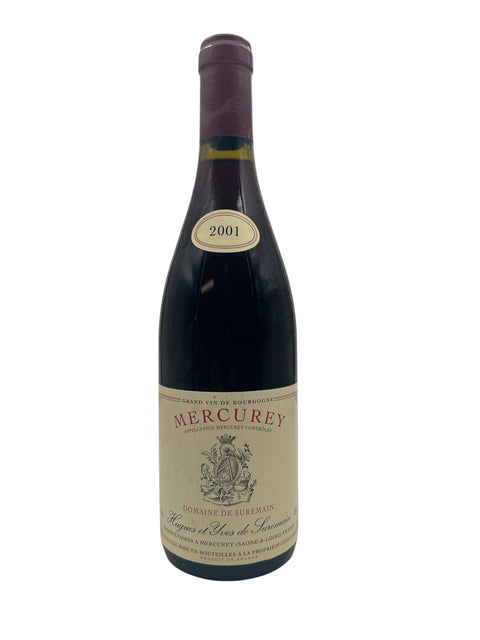 Bourgogne Mercurey - Domaine de Suremain 2001 – bottle