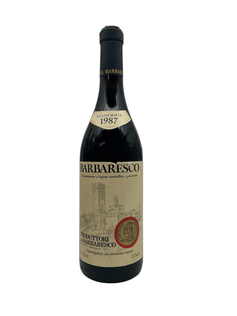 Barbaresco - Produttori 1987 – bottle