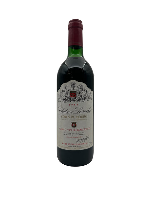 Côtes de Bourg Château Laroche 1985 – bottle
