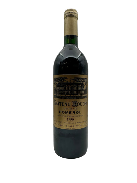 Pomerol Château Rouget 1990 – bottle
