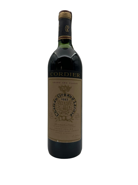 Château Gruaud Larose 1983 Gran Cru Classé Cordier – bottle