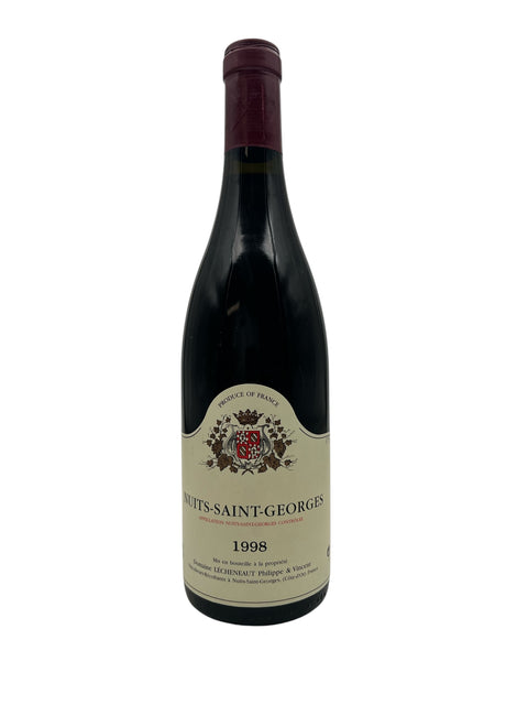 Nuits-Saint-Georges Domaine Lecheneaut 1998 – bottle