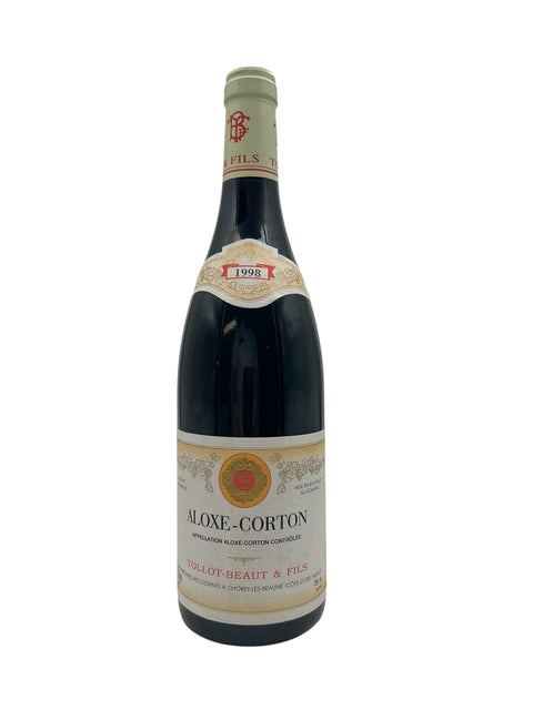 Aloxe-Corton Tollot-Beaut 1998 – bottle