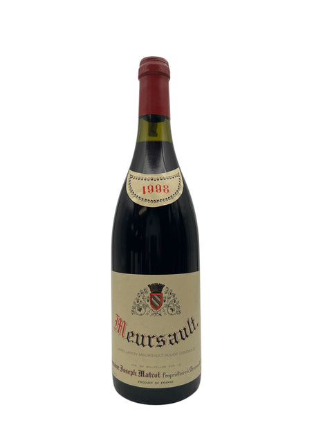 Meursault Domaine Matrot 1998 – bottle