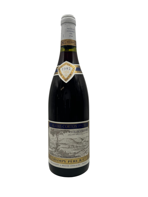 Aloxe-Corton 1er Cru - Clos du Chapitre from Champy Père & Cie 1992 – bottle