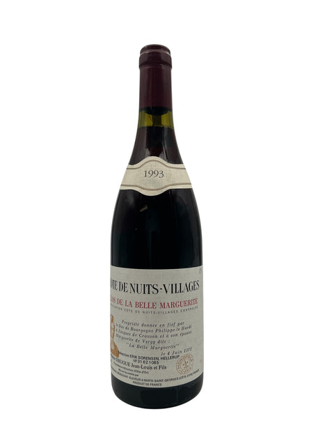 Cote de Nuits Village Clos De La Belle Marguerite 1993 – bottle