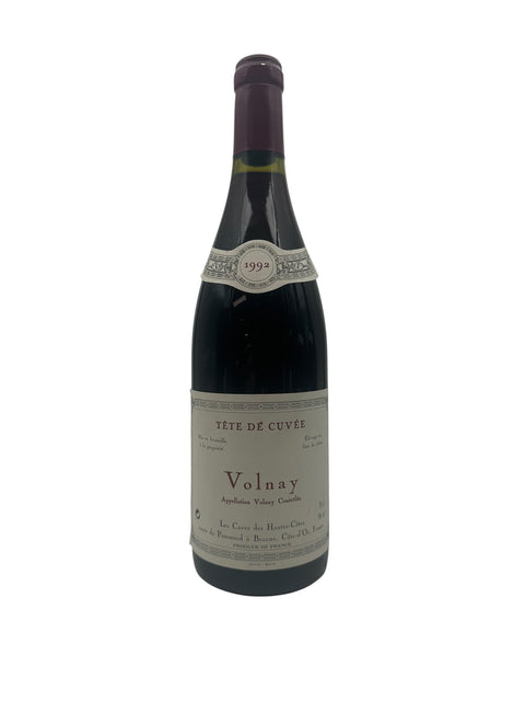 Volnay les Caves 1992 Bourgogne – bottle