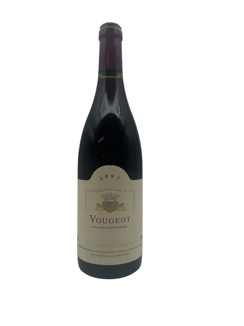 Vougeot Chauvenet-Chopin 1997 Bourgogne – bottle