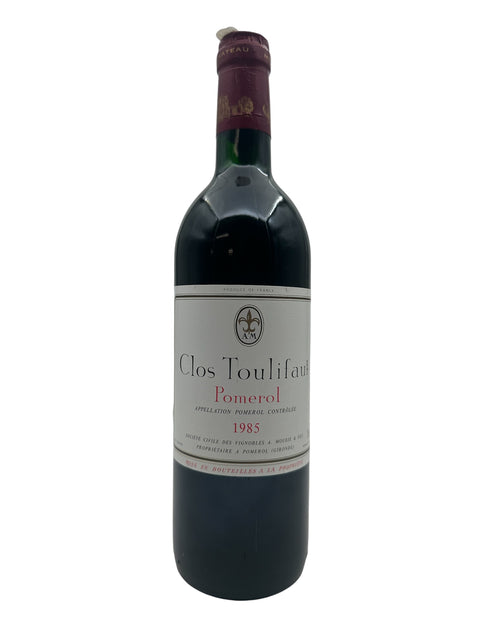 Clos Toulifaut Pomerol 1985 Pomerol – bottle