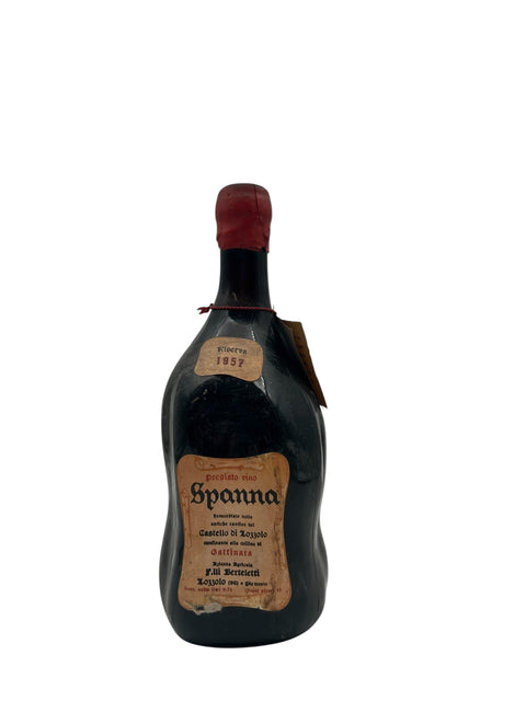 Spanna Castello di Lozzolo 1957 – bottle