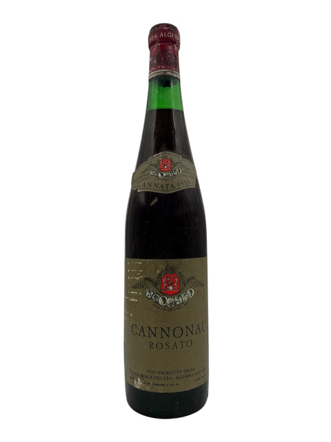 Cannonau Sella e Mosca from 1968 – bottle