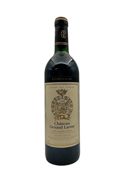 Gruaud Larose Château 1988 Grand Cru Classé – bottle
