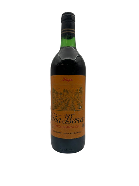 Viña Berceo 1981 Luis Gurpegui Muga – bottle