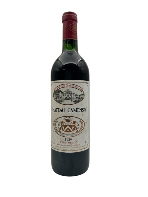 Chateau Camensac 1989 Grand Cru Classé – bottle
