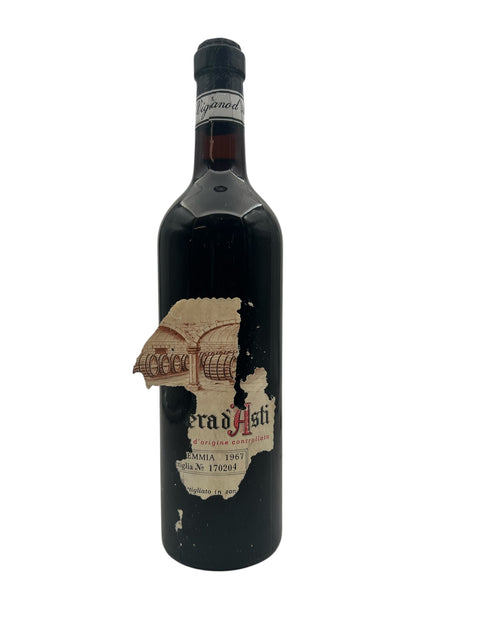 Barbera d'Asti Vignano 1967 – bottle