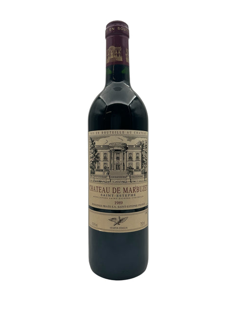 Chateau de Marbuzet 1989 – bottle