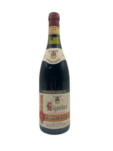 Gigondas Vidal-Fleury 1989 – bottle