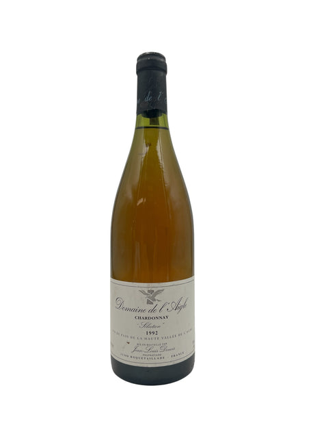Chardonnay Domaine de l'Aigle 1992 – bottle