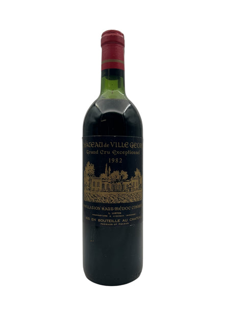 Château de Villegeorge 1982 – bottle