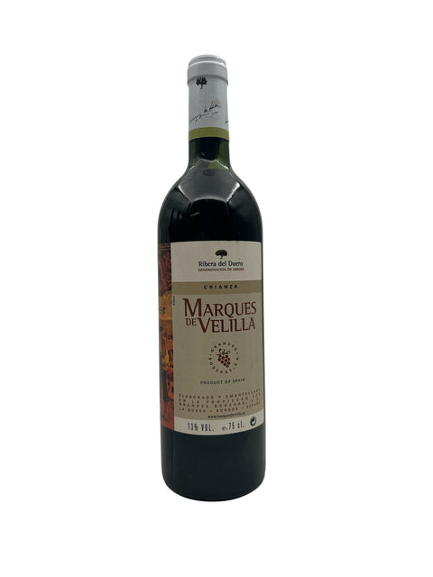 Marques de Velilla Ribera del Duero 1991 – bottle