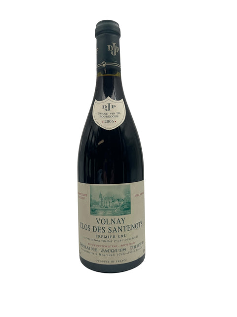 Volnay Clos Santenots 2005 – bottle
