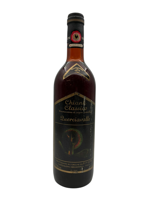 Chianti Classico Querciavalle 1975 – bottle