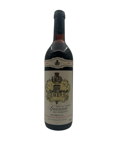 Spanna Cantina Sociale 1978 – bottle