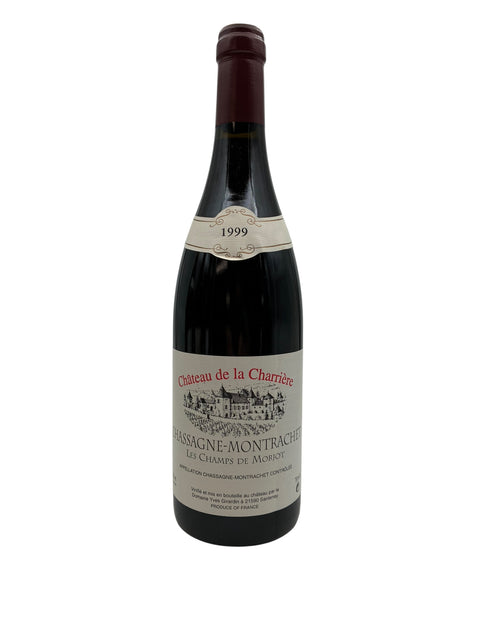 Chassagne-Montrachet Château 1999 – bottle