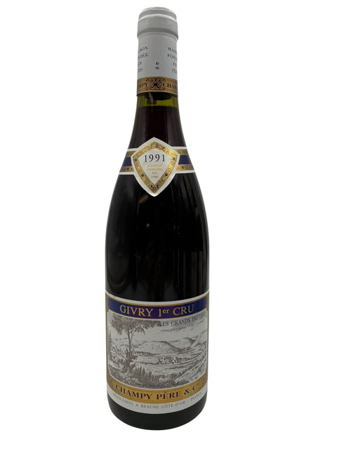 Givrey Champy 1991 1er Cru – bottle