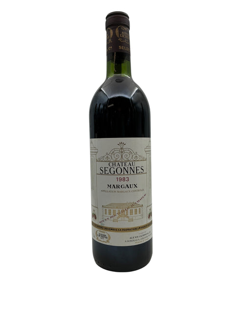 Chateau Segonnes 1983 Margaux – bottle