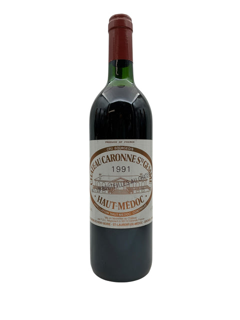 Château Caronne Ste Gemme 1991 – bottle