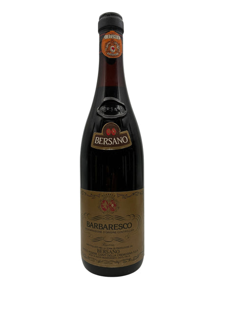 Barbaresco Bersano 1978 – bottle
