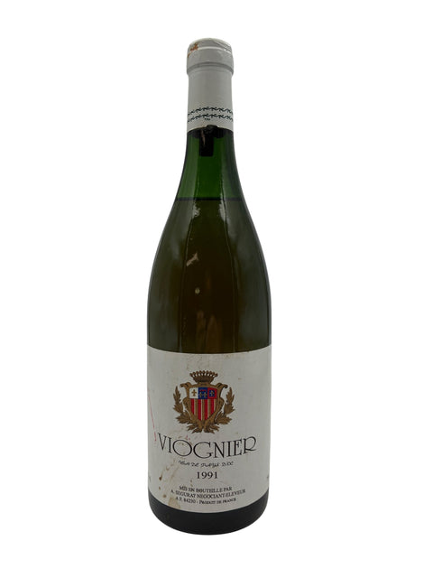 Viognier A. Segurant 1991 – bottle