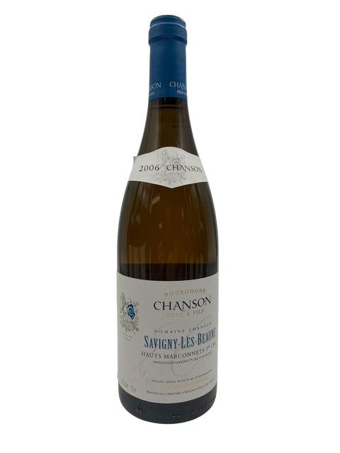 Savigny-Les-Beaune Hauts Marconnets 1er Cru from Chanson 2006 – bottle