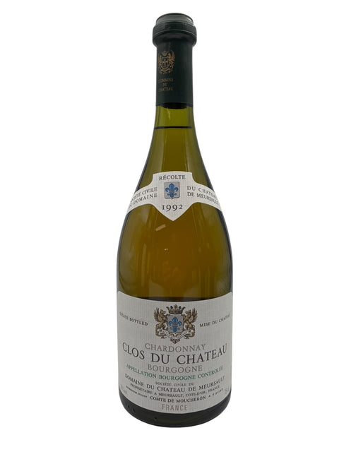 Clos du Chateau Chardonnay 1992 Bourgogne – bottle