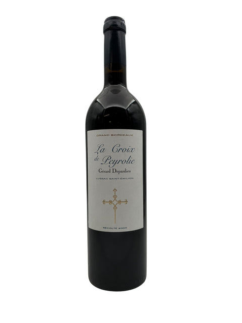 La Croix de Peyrolie 2004 Gerard Depardieu – bottle