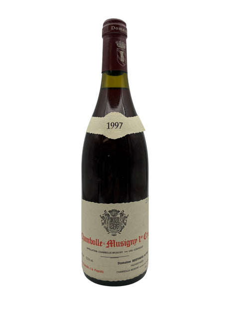 Chambolle-Musigny 1997 from Bertheau – bottle