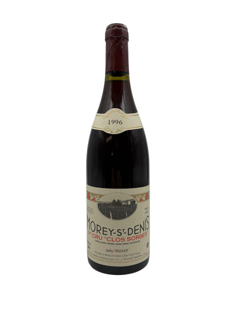 Morey-St-Denis 1er Cru Clos Sorbes 1996 Jacky Truchot – bottle