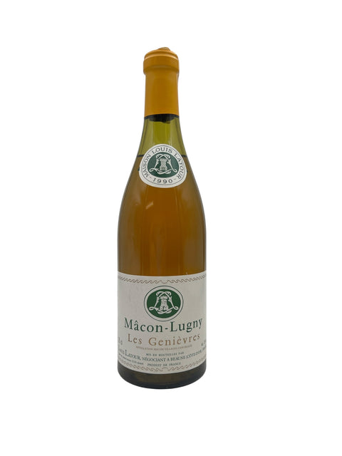 Mâcon-Lugny Louis Latour 1990 – bottle