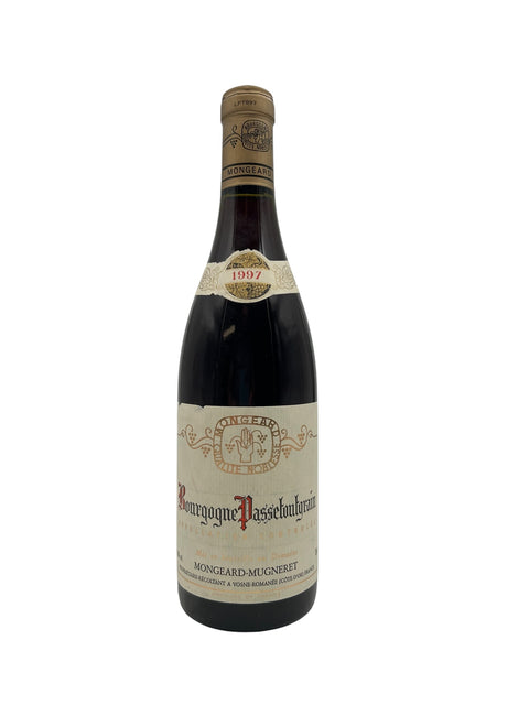 Bourgogne Passetoutgrain Mongeard 1997 – bottle