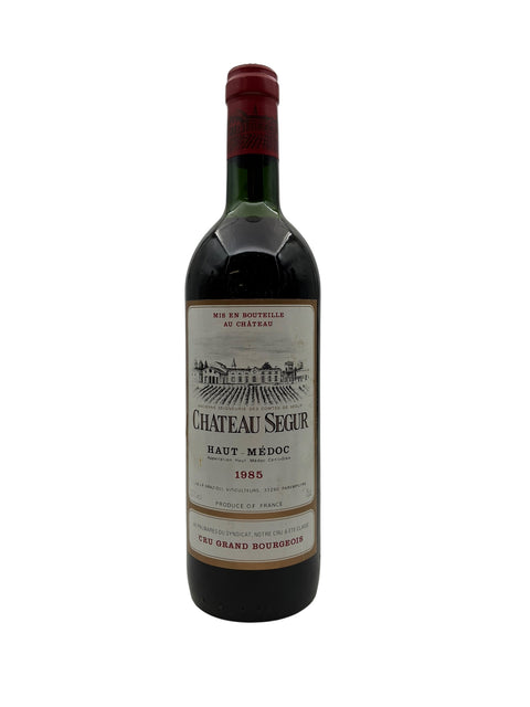 Haut Médoc Château Ségur 1985 – bottle