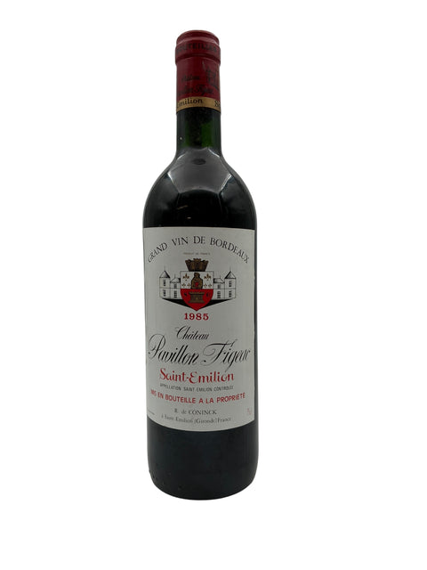 Château Pavillon Figeac 1985 – bottle
