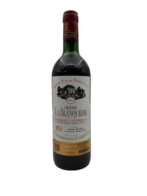 Bordeaux Supérieur 1985 Château La Blanquerie – bottle