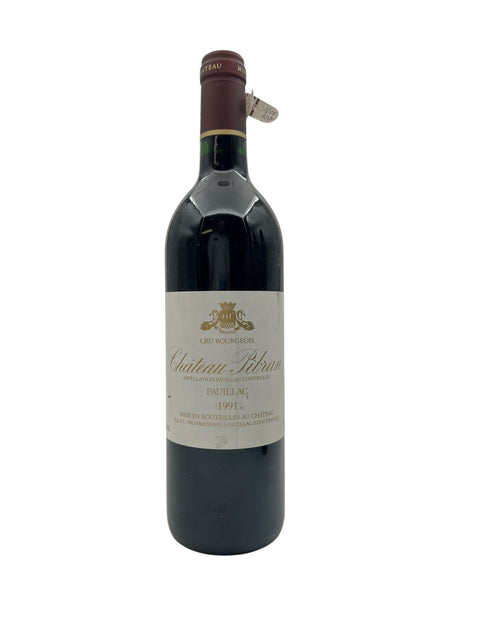 Château Pibran 1991 - Pauillac – bottle