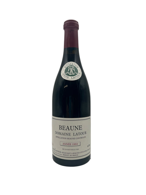 Beaune Domaine Latour 1992 – bottle